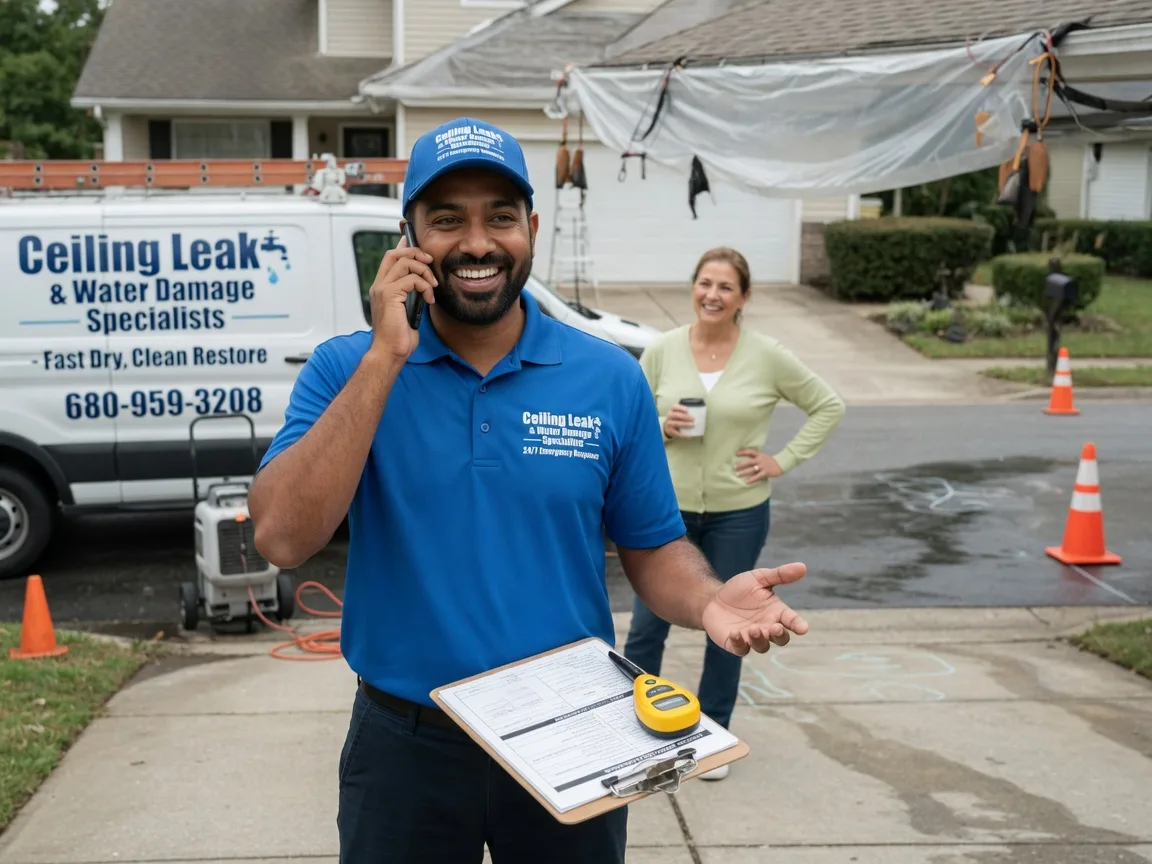 Ceiling Leak Cleanup Hortense, GA FAQs